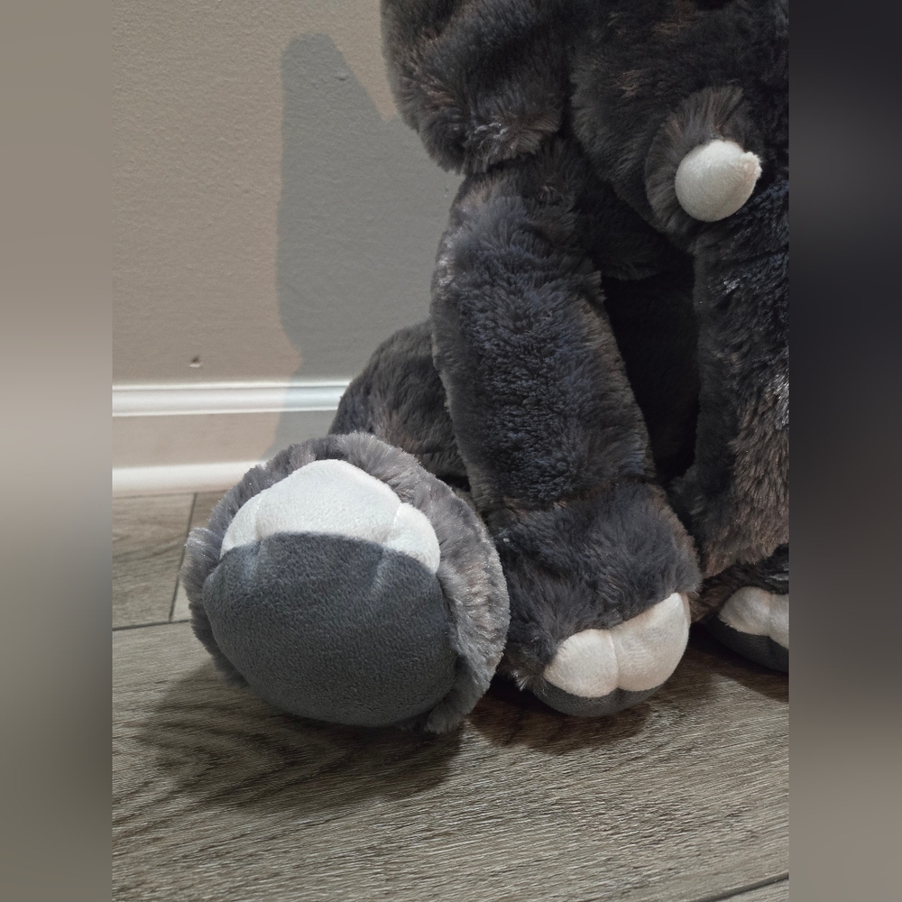 Plush Animal Alley Elephant Floppy Gray So Soft 18” - Picture 4 of 10